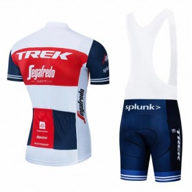 Tenue Cycliste et Cuissard à Bretelles 2020 Trek-Segafredo Femme N001